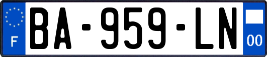 BA-959-LN