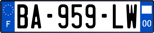 BA-959-LW