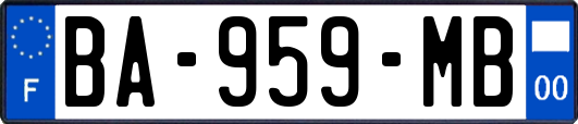 BA-959-MB