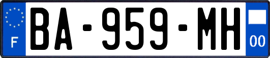 BA-959-MH