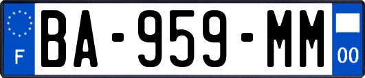 BA-959-MM