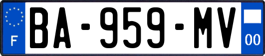 BA-959-MV