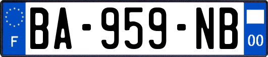 BA-959-NB