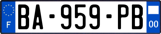 BA-959-PB