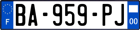 BA-959-PJ