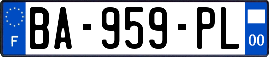 BA-959-PL