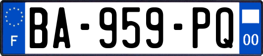 BA-959-PQ