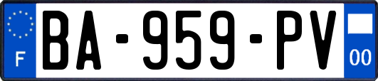 BA-959-PV