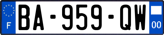 BA-959-QW