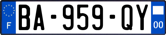 BA-959-QY