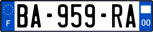 BA-959-RA
