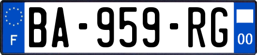 BA-959-RG