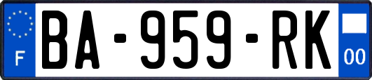 BA-959-RK