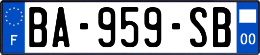 BA-959-SB