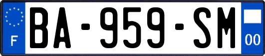 BA-959-SM