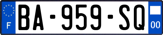 BA-959-SQ