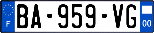 BA-959-VG