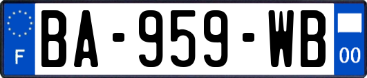 BA-959-WB