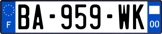 BA-959-WK