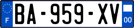 BA-959-XV