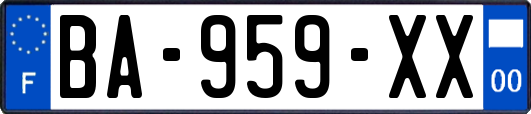 BA-959-XX