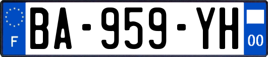 BA-959-YH