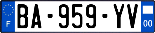 BA-959-YV