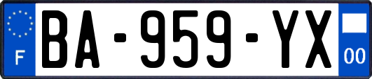 BA-959-YX