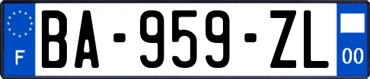 BA-959-ZL