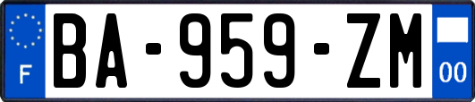 BA-959-ZM