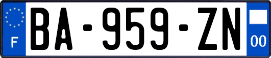 BA-959-ZN