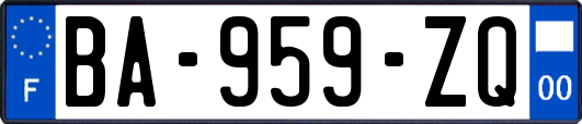 BA-959-ZQ