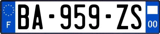 BA-959-ZS