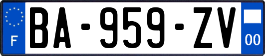 BA-959-ZV