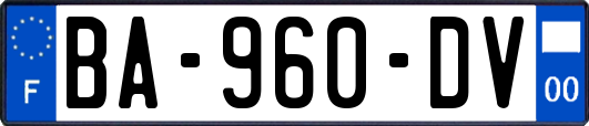 BA-960-DV