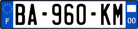 BA-960-KM
