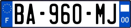 BA-960-MJ
