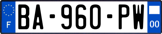 BA-960-PW