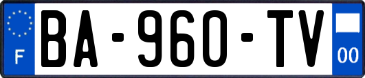 BA-960-TV