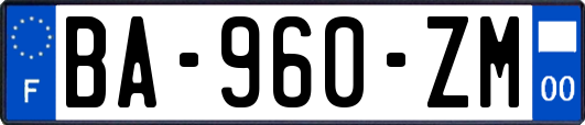 BA-960-ZM