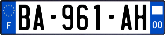 BA-961-AH