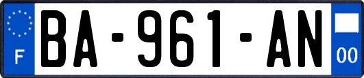 BA-961-AN