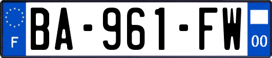 BA-961-FW