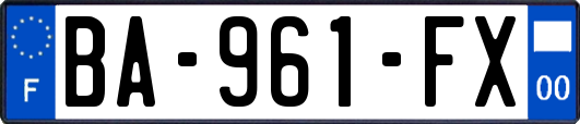 BA-961-FX