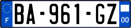 BA-961-GZ