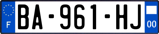 BA-961-HJ