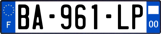 BA-961-LP