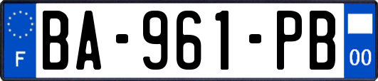 BA-961-PB