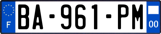 BA-961-PM