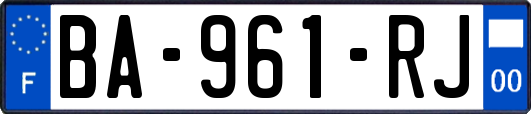 BA-961-RJ